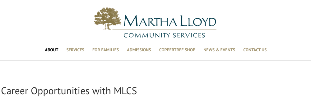 **DO NOT USE** Martha Lloyd Community Services